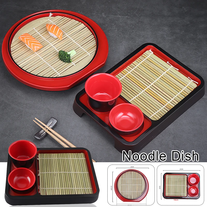 Japanese Cold Noodle Plate Dish Snack Tray Bamboo Mat Sushi Izakaya Restaurant Flavor Saucer Cup Cuisine Container
Japanese Cold Noodle Plate Dish Snack Tray Bamboo Mat Sushi Izakaya Restaurant Flavor Saucer Cup Cuisine Container