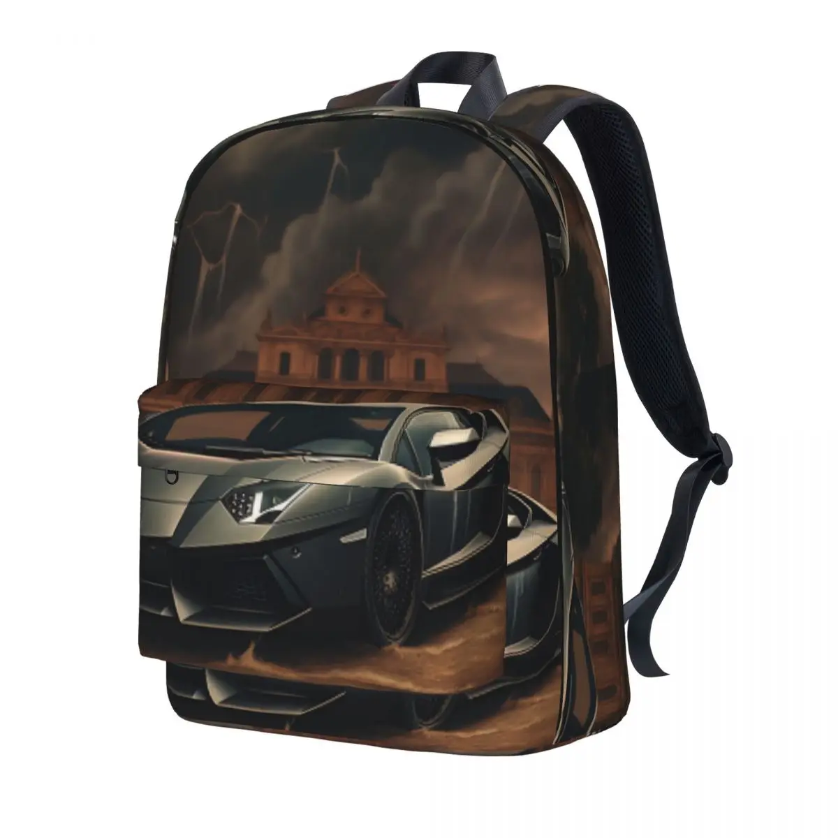 Luxury Sports Car Backpack Gothic Mystic Travel Backpacks Youth Funny School Bags Custom Lightweight Rucksack
Luxury Sports Car Backpack Gothic Mystic Travel Backpacks Youth Funny School Bags Custom Lightweight Rucksack