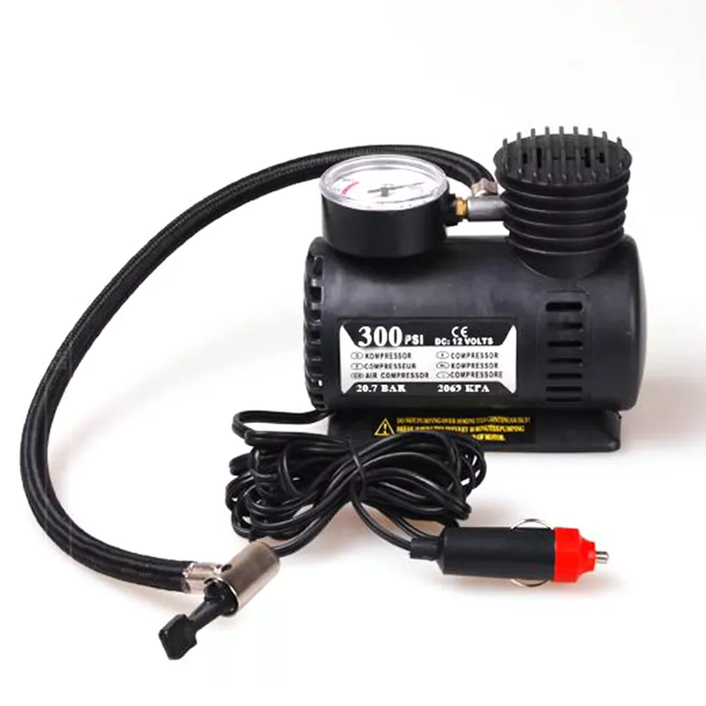 Portable 300 PSI Digital Tire Pump Auto Air Compressor Car Tire Inflator Car Pressure Gauge for Car Bicycle Ball Rubber Dinghy
Portable 300 PSI Digital Tire Pump Auto Air Compressor Car Tire Inflator Car Pressure Gauge for Car Bicycle Ball Rubber Dinghy
