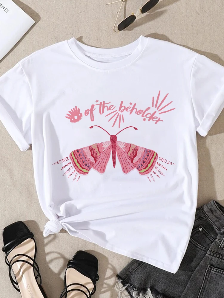 Summer Female Graphic Sweet Pink Print Short-sleeve Crewneck T-shirts Tshirt Women Clothing Casual Fashion Korean Tees Tops Girl
Summer Female Graphic Sweet Pink Print Short-sleeve Crewneck T-shirts Tshirt Women Clothing Casual Fashion Korean Tees Tops Girl