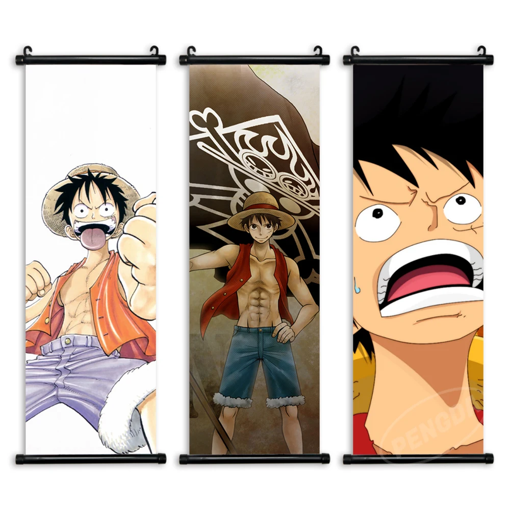 Luffy Hanging Scroll Paintings Wall Art Hd Printed Straw Hat Pirates Posters Classic Anime One Piece Canvas Pictures Home Decor
Luffy Hanging Scroll Paintings Wall Art Hd Printed Straw Hat Pirates Posters Classic Anime One Piece Canvas Pictures Home Decor