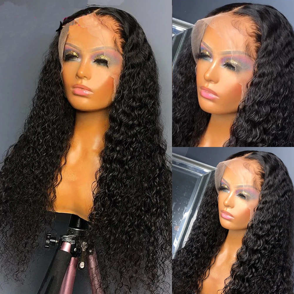 26Inch 180%Density Soft Preplucked Long Natural Black Kinky Curly Glueless Deep Lace Front Wig For Women BabyHair Daily Cosplay
26Inch 180%Density Soft Preplucked Long Natural Black Kinky Curly Glueless Deep Lace Front Wig For Women BabyHair Daily Cosplay