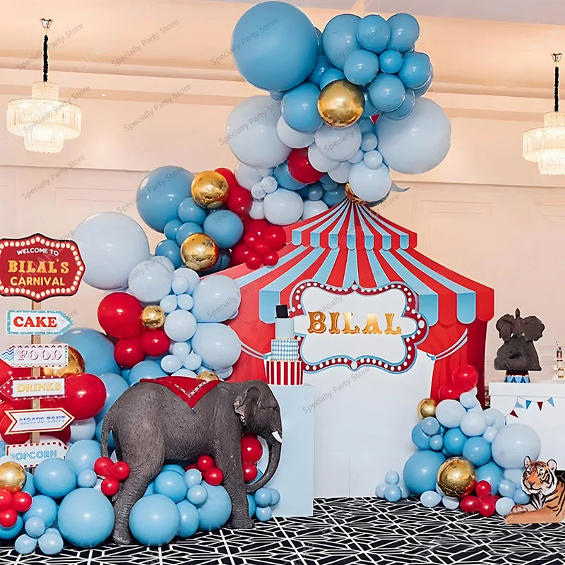 1Set Red Blue Latex Balloons Carnival Circus Garland Arch Kit Maca Baby Shower Birthday Theme Party Decoration Latex Air Globos
1Set Red Blue Latex Balloons Carnival Circus Garland Arch Kit Maca Baby Shower Birthday Theme Party Decoration Latex Air Globos