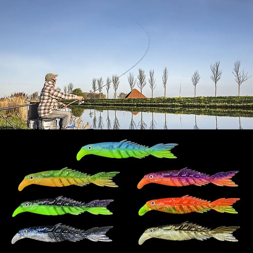 2pcs Soft Fishing Lures Soft Bait Multi-section Scissors Tail Fish Fishing Supplies Fishing Bait Double Color Sea Boat
2pcs Soft Fishing Lures Soft Bait Multi-section Scissors Tail Fish Fishing Supplies Fishing Bait Double Color Sea Boat