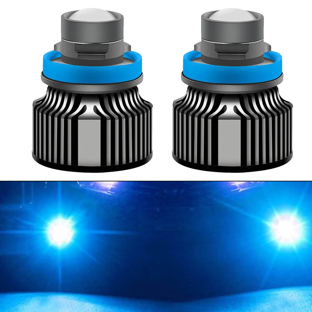 2pcs Car LED Fog Lights 12V Projector Lens LED Headlamp 6000LM Driving Spotlights H11 6000LM Bulbs Running Lamps
2pcs Car LED Fog Lights 12V Projector Lens LED Headlamp 6000LM Driving Spotlights H11 6000LM Bulbs Running Lamps