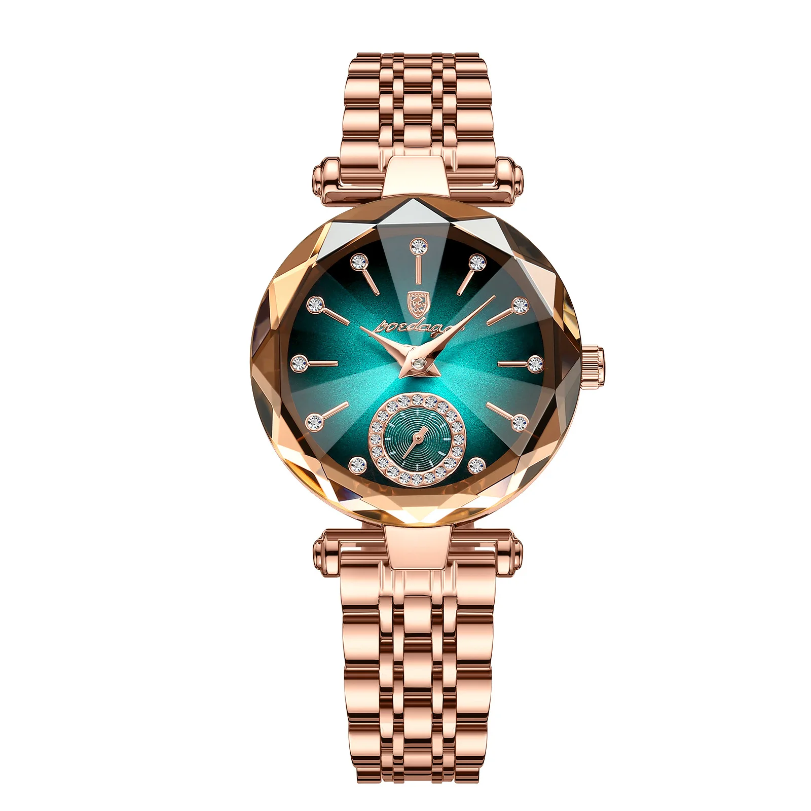 Popular waterproof women's quartz watch casual ultra-thin watch Sparkling diamond natural fritillary disc creative design
Popular waterproof women's quartz watch casual ultra-thin watch Sparkling diamond natural fritillary disc creative design