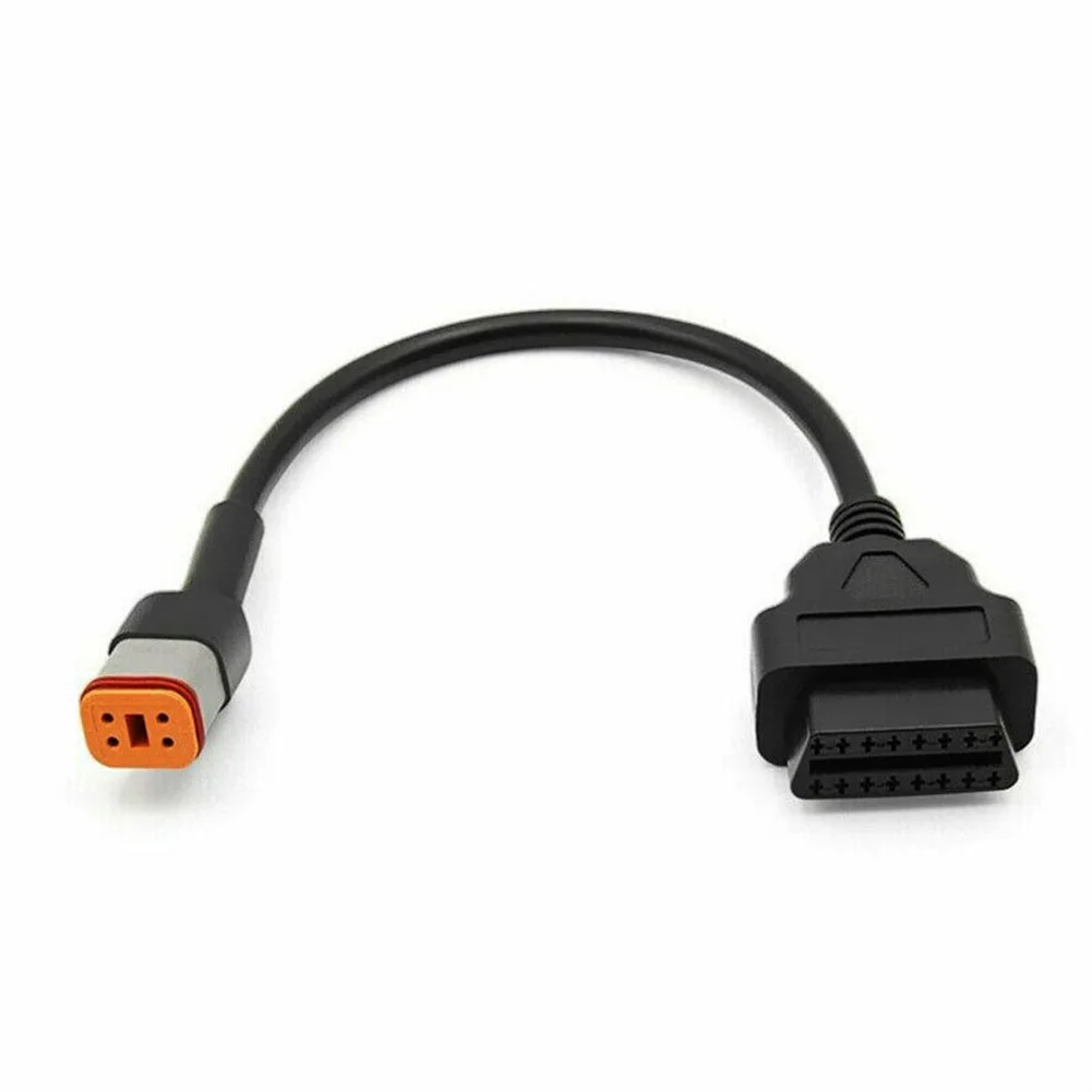 1PC Motorcycle 4 Pin To 16 Pin OBD2 Diagnostic Scanner Cables Adapter For Harley Motorcycle Accessories High-quality Patch Cords
1PC Motorcycle 4 Pin To 16 Pin OBD2 Diagnostic Scanner Cables Adapter For Harley Motorcycle Accessories High-quality Patch Cords