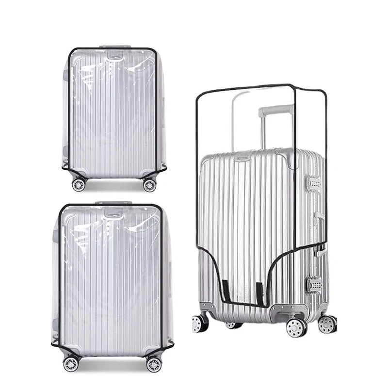 Portable Full Transparent PVC Luggage Protector Cover Waterproof Trolley Suitcase Dust Cover Dustproof Travel Accessories
Portable Full Transparent PVC Luggage Protector Cover Waterproof Trolley Suitcase Dust Cover Dustproof Travel Accessories