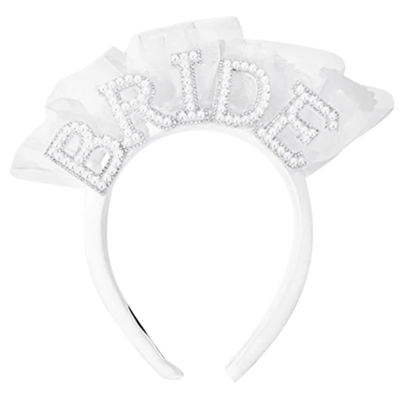 MXMB Bride Tiaras Bride To Be Headband Bridal Shower Hair Accessories Wedding Gift
MXMB Bride Tiaras Bride To Be Headband Bridal Shower Hair Accessories Wedding Gift