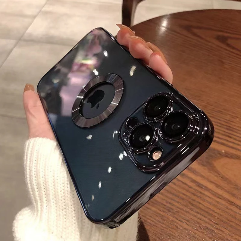 Luxury Glass Camera Protector Transparent Phone Case For iPhone 13 12 11 Pro Max X XR XS Max 7 8 Plus SE2020 Soft TPU Back Cover
Luxury Glass Camera Protector Transparent Phone Case For iPhone 13 12 11 Pro Max X XR XS Max 7 8 Plus SE2020 Soft TPU Back Cover