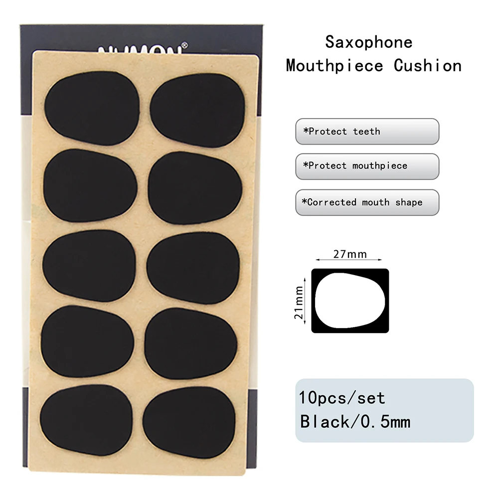 Woodwind Mouthpiece Cushions Sax Mouthpiece Musical Instruments 0.5mm 0.8mm Thickness For Alto Saxophone Perfect Accessories
Woodwind Mouthpiece Cushions Sax Mouthpiece Musical Instruments 0.5mm 0.8mm Thickness For Alto Saxophone Perfect Accessories