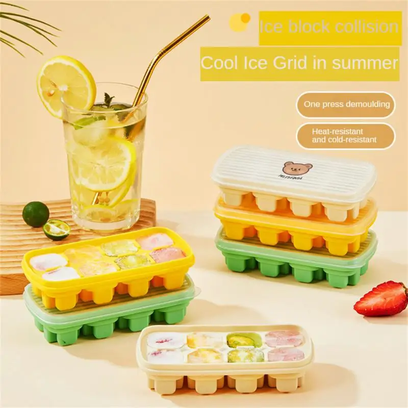 Cute Bear Silicone Ice Mould Reusable Ice Cube Maker With Removable Lid Refrigerator Storage Frozen Ice Cube Tray Free Shipping
Cute Bear Silicone Ice Mould Reusable Ice Cube Maker With Removable Lid Refrigerator Storage Frozen Ice Cube Tray Free Shipping