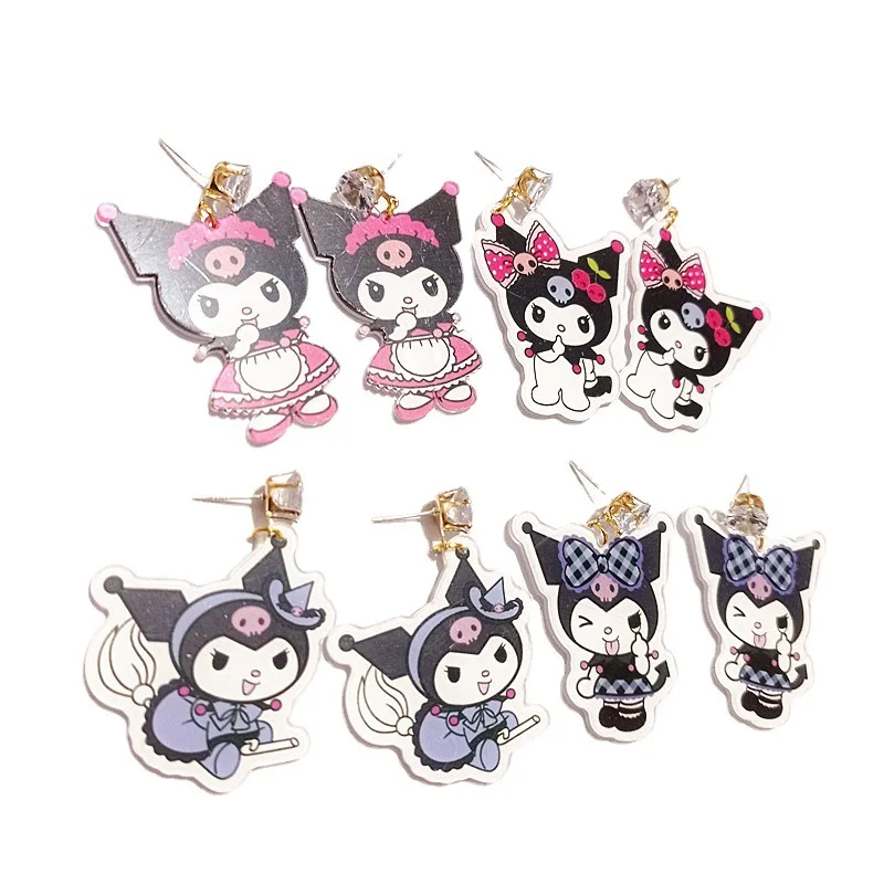 Милые акриловые серьги Каваий санриос из аниме мультфильма Kuromi, забавные и милые серьги «Моя Мелодия» из серебра 925 пробы, серьги для девоче...
Милые акриловые серьги Каваий санриос из аниме мультфильма Kuromi, забавные и милые серьги «Моя Мелодия» из серебра 925 пробы, серьги для девоче...