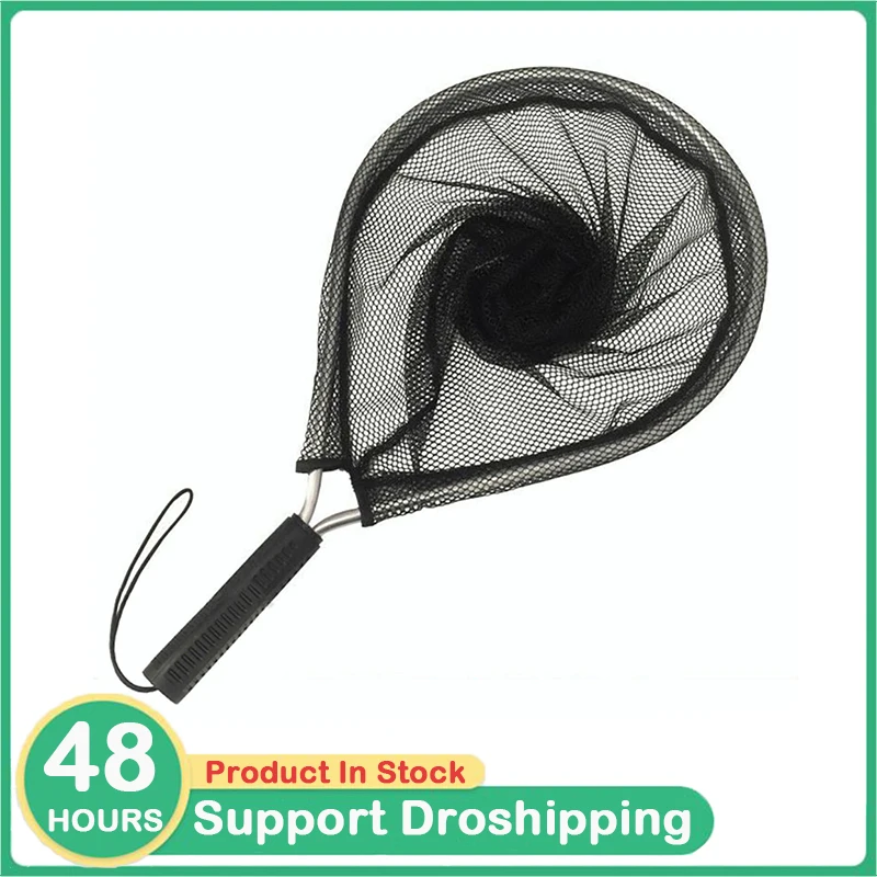 Fly Fishing Landing Net Catch And Release Nets Scoop Fish Hold Brail Nylon Mesh Netting Trout Kayak Boating Aluminum Hoop
Fly Fishing Landing Net Catch And Release Nets Scoop Fish Hold Brail Nylon Mesh Netting Trout Kayak Boating Aluminum Hoop