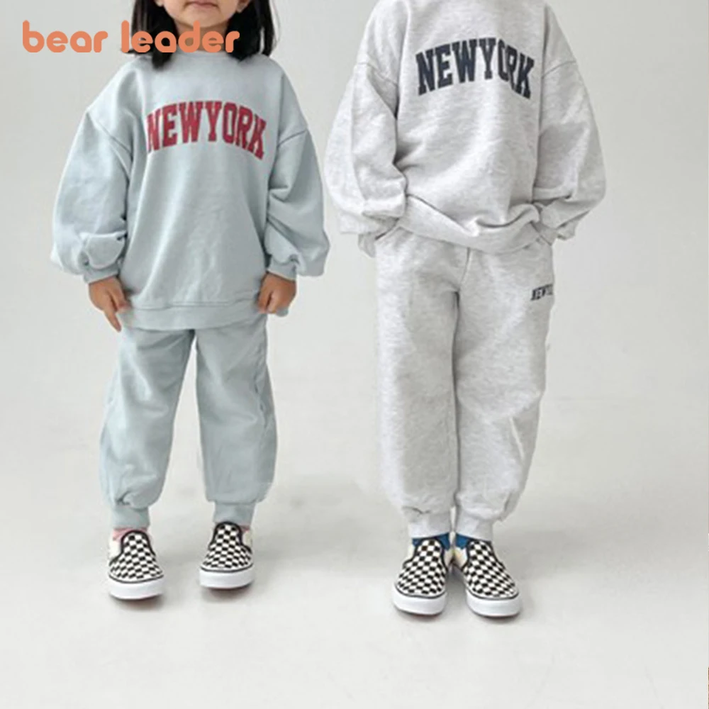 Bear Leader/новый весенний Детский костюм Модный комплект для девочек с буквенным принтом, корейский топ с длинными рукавами и штаны, 2 предмета, ...
Bear Leader/новый весенний Детский костюм Модный комплект для девочек с буквенным принтом, корейский топ с длинными рукавами и штаны, 2 предмета, ...