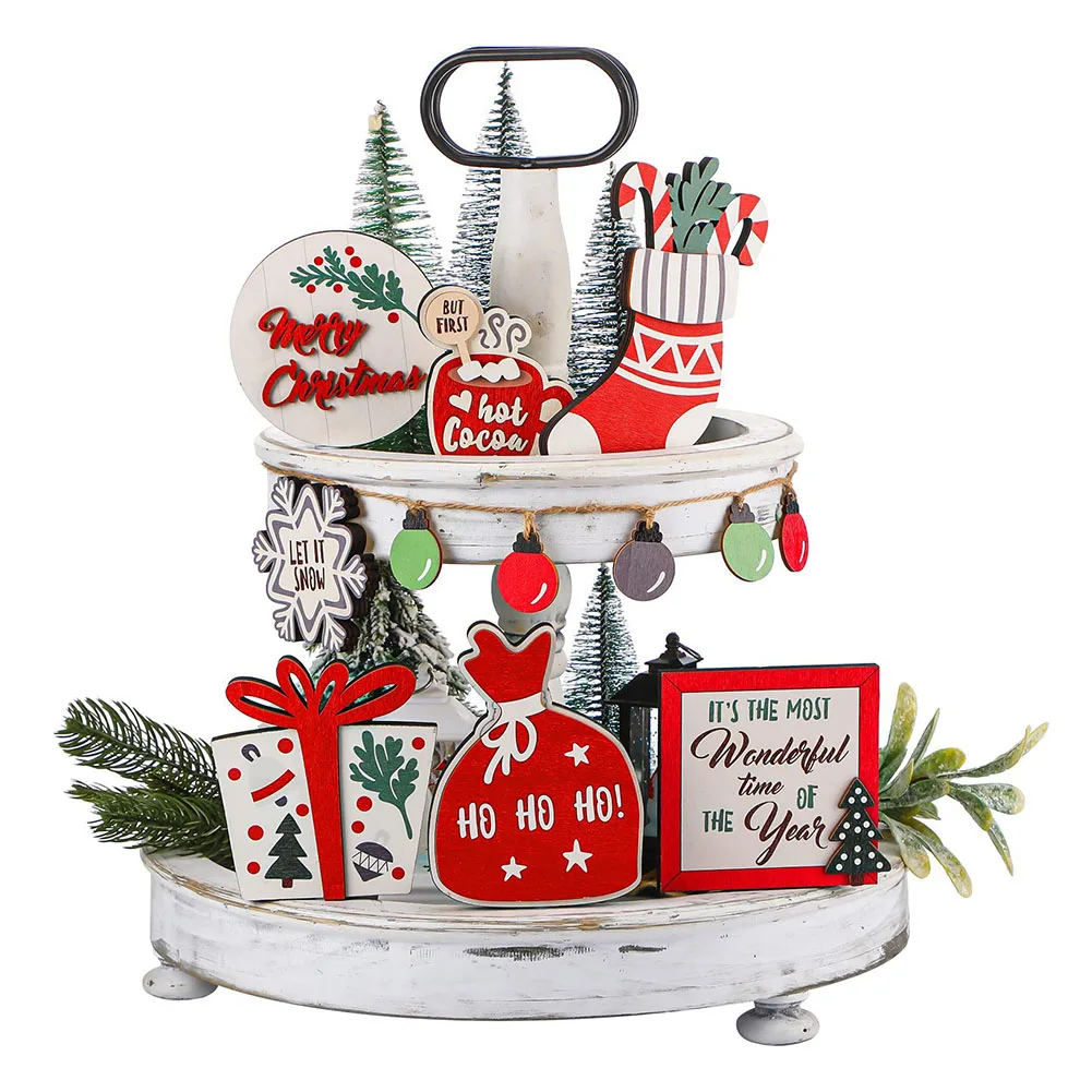 Christmas Tiered Tray Decor Set Practical and Decorative Organizer Showcase Your Favorite Christmas Decorations
Christmas Tiered Tray Decor Set Practical and Decorative Organizer Showcase Your Favorite Christmas Decorations