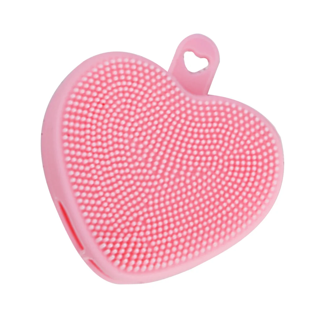 Brush Face Scrubber Silicone Cleansing Exfoliator Heart Shaped Double Side Manual Exfoliating Handheld Facial 
Brush Face Scrubber Silicone Cleansing Exfoliator Heart Shaped Double Side Manual Exfoliating Handheld Facial