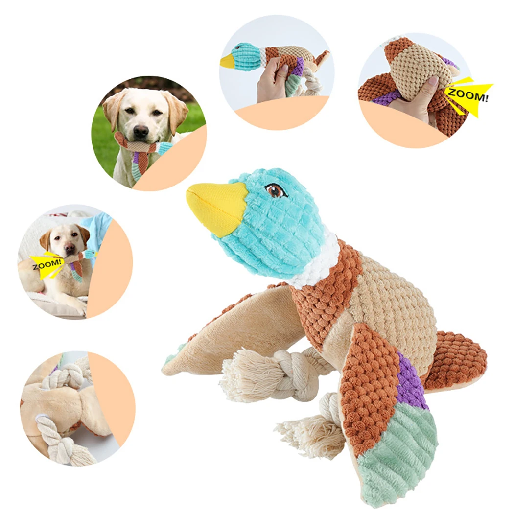 Soft Plush Duck Sound Toy Stuffed Squeaky Animal Squeak Dog Toy Cleaning Tooth Dog Chew Soft Cotton Rope Toys Dog Squeaky Duck
Soft Plush Duck Sound Toy Stuffed Squeaky Animal Squeak Dog Toy Cleaning Tooth Dog Chew Soft Cotton Rope Toys Dog Squeaky Duck