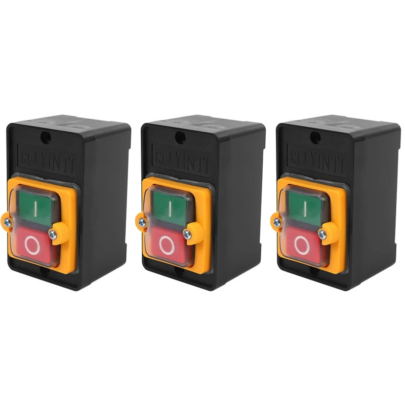 Водонепроницаемая кнопка включения/выключения 3X AC 220/380 В
Водонепроницаемая кнопка включения/выключения 3X AC 220/380 В