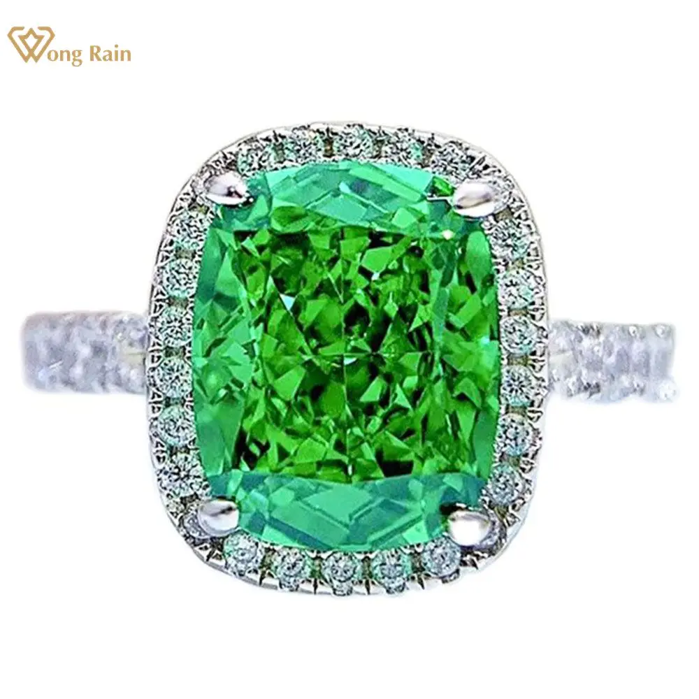 Wong Rain 100% 925 Sterling Silver Crusehd Ice Cut High Carbon Diamonds Gemstone Wedding Engagement Ring Fine Jewelry Wholesale
Wong Rain 100% 925 Sterling Silver Crusehd Ice Cut High Carbon Diamonds Gemstone Wedding Engagement Ring Fine Jewelry Wholesale