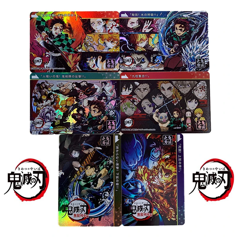 6PCS Anime Demon Slayer Kamado Tanjirou Kamado Nezuko Shinazugawa Genya peripherals figure flash card collectible toys Gift
6PCS Anime Demon Slayer Kamado Tanjirou Kamado Nezuko Shinazugawa Genya peripherals figure flash card collectible toys Gift