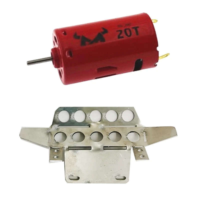 For MN Model 1:12 D90 D91 D99S Metal Front Armor Protection Guard & For MN86S MN86 MN86KS MN86K MN G500 20T 390 Motor
For MN Model 1:12 D90 D91 D99S Metal Front Armor Protection Guard & For MN86S MN86 MN86KS MN86K MN G500 20T 390 Motor