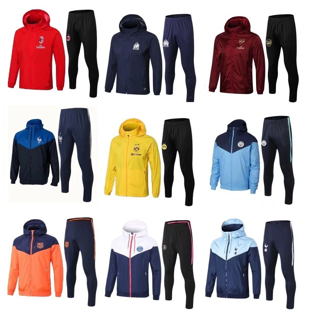 2021 2022 Outdoor Sports Student football Jacket Waterproof Hooded Windproof Windbreaker Training Suit jogging homme Suit
2021 2022 Outdoor Sports Student football Jacket Waterproof Hooded Windproof Windbreaker Training Suit jogging homme Suit