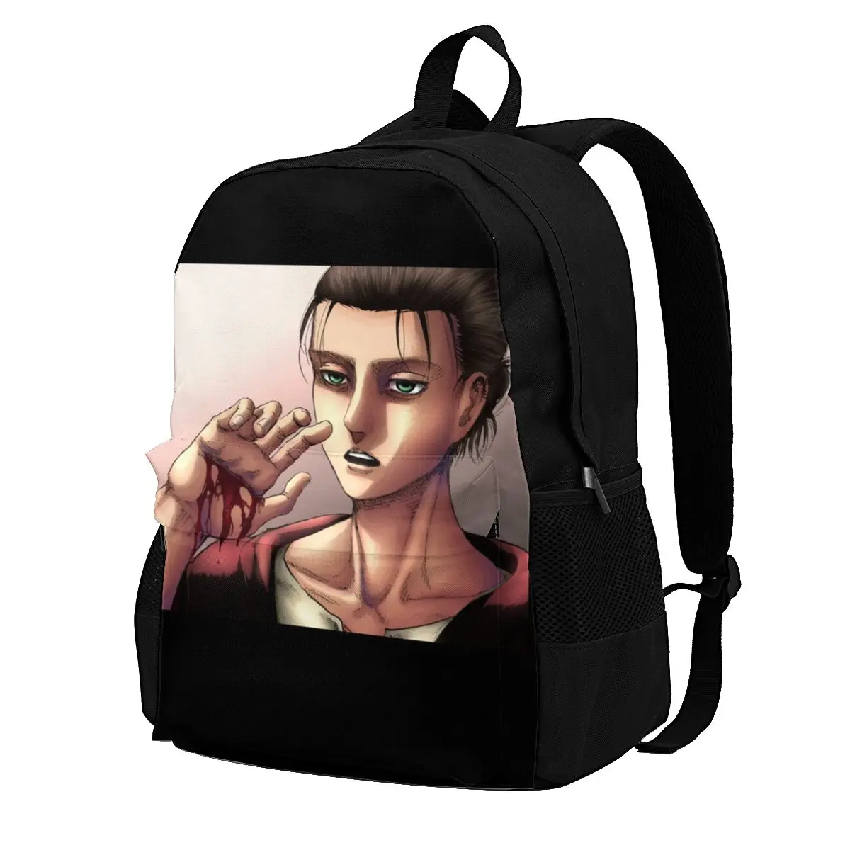 Eren Yeager Backpacks anime manga japan Festival Teenage Large Backpack Basic Polyester Bags
Eren Yeager Backpacks anime manga japan Festival Teenage Large Backpack Basic Polyester Bags