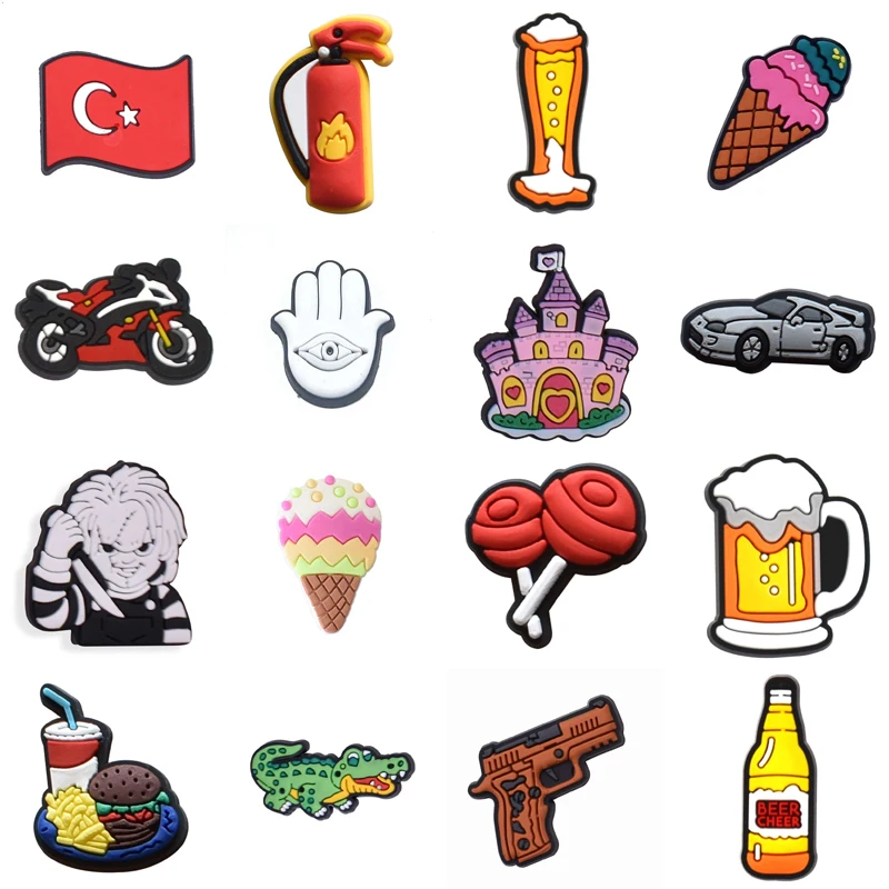 Women Charm Shoe Charms Accessories Decorations PVC Buckle Decorations for Crocs Wholesale Bulk Gifts Pins Shoes Accessories
Women Charm Shoe Charms Accessories Decorations PVC Buckle Decorations for Crocs Wholesale Bulk Gifts Pins Shoes Accessories