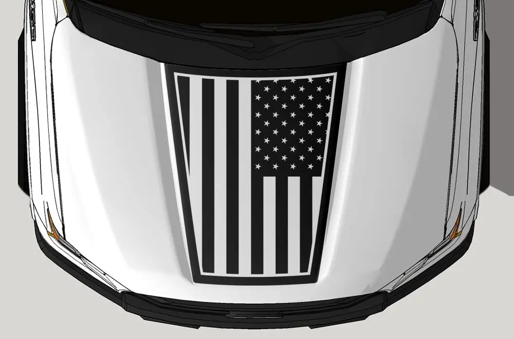 Factory Crafts Patriot Hood Graphics Kit 3M Vinyl Decal Wrap Compatible with Ford F150 20152017 Matte Black
Factory Crafts Patriot Hood Graphics Kit 3M Vinyl Decal Wrap Compatible with Ford F150 20152017 Matte Black