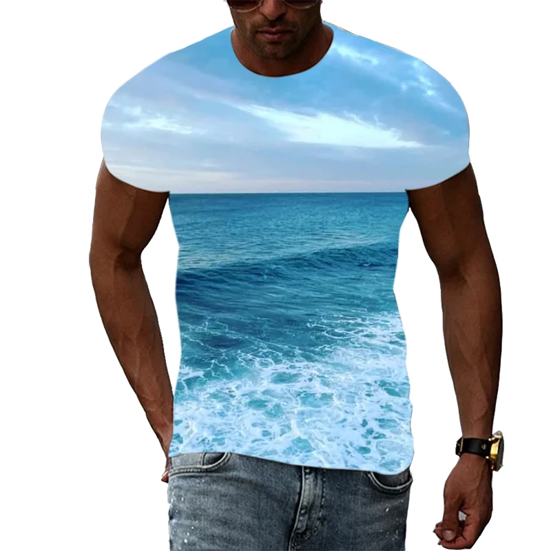 Zomer mode landschap trend heren T-shirt 3D printen oceaan natuurlijke landschap kaart T-shirt casual knappe print T-shirt
Zomer mode landschap trend heren T-shirt 3D printen oceaan natuurlijke landschap kaart T-shirt casual knappe print T-shirt