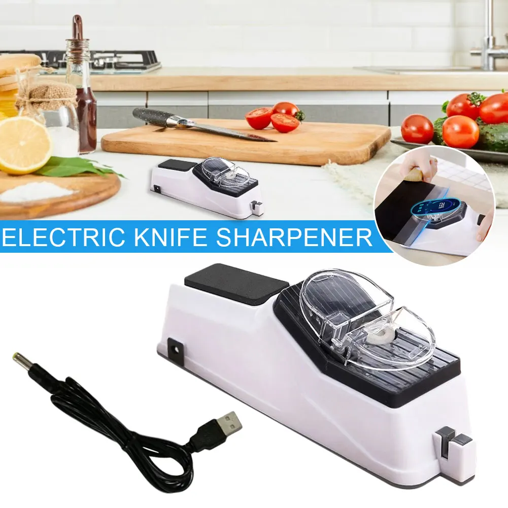 Professional Electric Knife Sharpener Automatic Fine Sharpening Stone Knife Sharpening Machines Multifunctional Kitchen Tools
Professional Electric Knife Sharpener Automatic Fine Sharpening Stone Knife Sharpening Machines Multifunctional Kitchen Tools