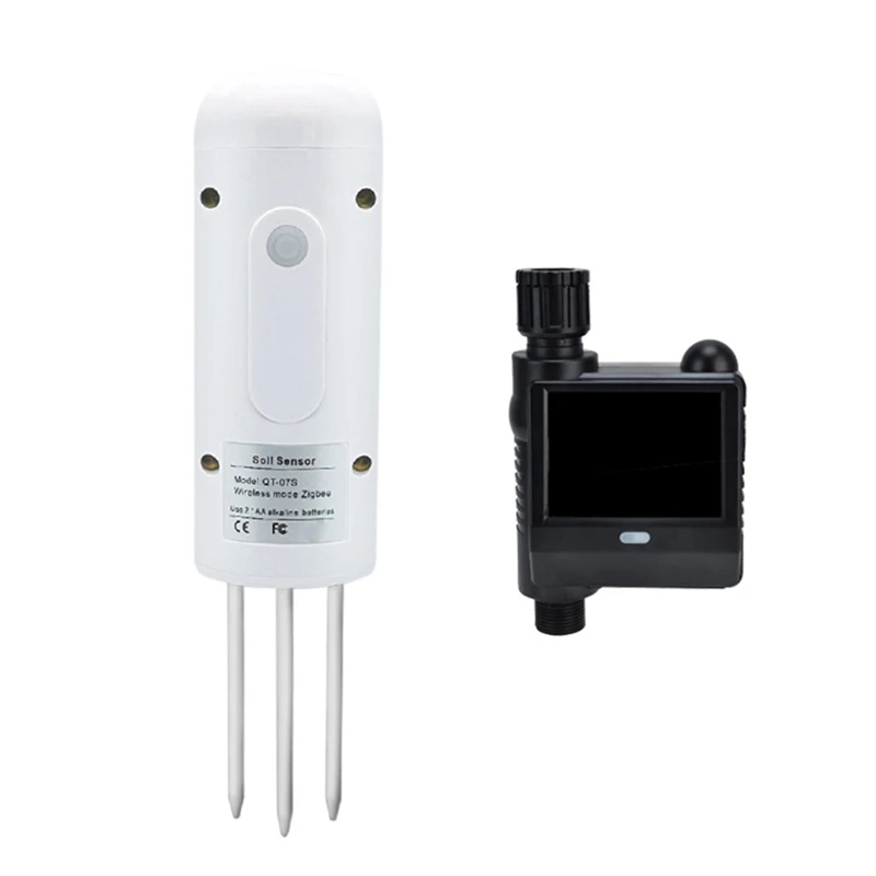 Tuya Zigbee Wireless Soil Moisture Meter With Solar Automatic Waterer For Garden IP67
Tuya Zigbee Wireless Soil Moisture Meter With Solar Automatic Waterer For Garden IP67