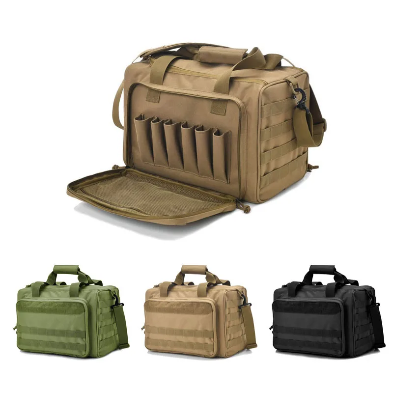 Tactical Training Bag First Aid Kits Molle System Hunting Accessory 600D Waterproof Gun Shooting Range Bag Khaki Tool Bag
Tactical Training Bag First Aid Kits Molle System Hunting Accessory 600D Waterproof Gun Shooting Range Bag Khaki Tool Bag