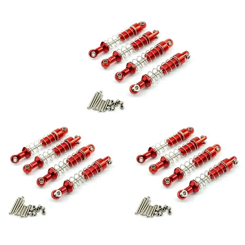 For MN D90 MN-90 MN99S WPL C14 C24 C34 RC Car 12Pcs Metal Shock Absorber Damper Upgrade Parts Accessories,1
For MN D90 MN-90 MN99S WPL C14 C24 C34 RC Car 12Pcs Metal Shock Absorber Damper Upgrade Parts Accessories,1