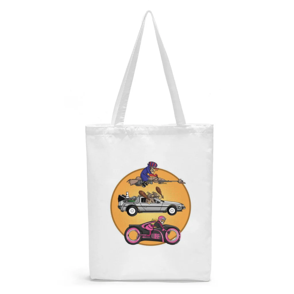 BEYOND Canvas Shopper Handbag Wacky Races 1968 Anime TV Series Shoulder Bags Unisex Storage Pocket Beach Play Pouch Tote Bag
BEYOND Canvas Shopper Handbag Wacky Races 1968 Anime TV Series Shoulder Bags Unisex Storage Pocket Beach Play Pouch Tote Bag
