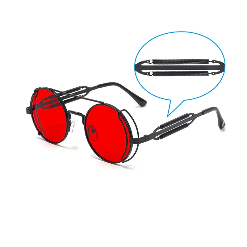 Simvey 2020 Vintage Goth Steampunk Men's Sunglasses Women's Cool Round Trapper Sunglasses Circle UV Gafas De Sol
Simvey 2020 Vintage Goth Steampunk Men's Sunglasses Women's Cool Round Trapper Sunglasses Circle UV Gafas De Sol