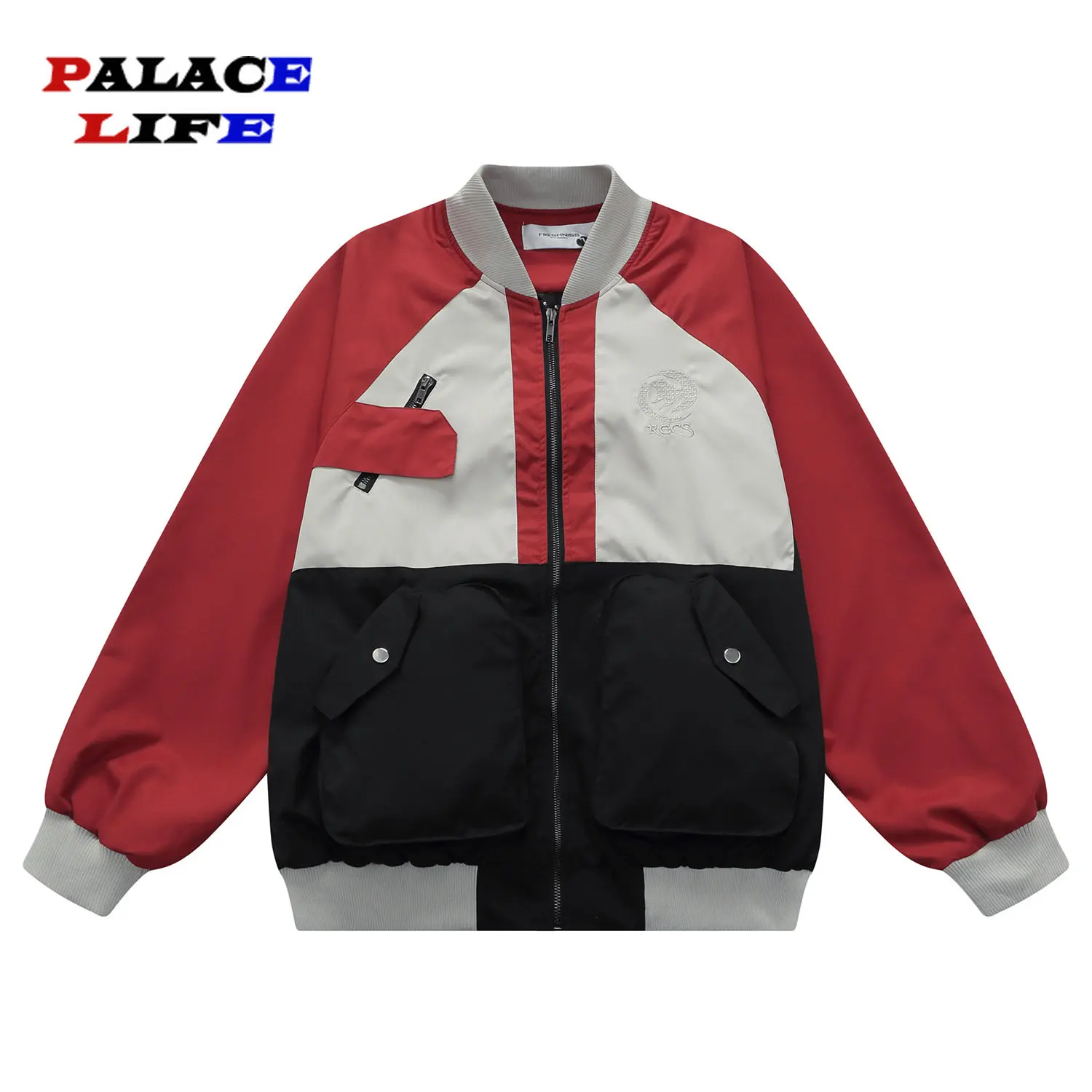 Мужская бейсбольная куртка в стиле хип-хоп, свободная куртка-бомбер составного кроя с цветными блоками, куртка на молнии в стиле Харадзюку, 2023
Мужская бейсбольная куртка в стиле хип-хоп, свободная куртка-бомбер составного кроя с цветными блоками, куртка на молнии в стиле Харадзюку, 2023