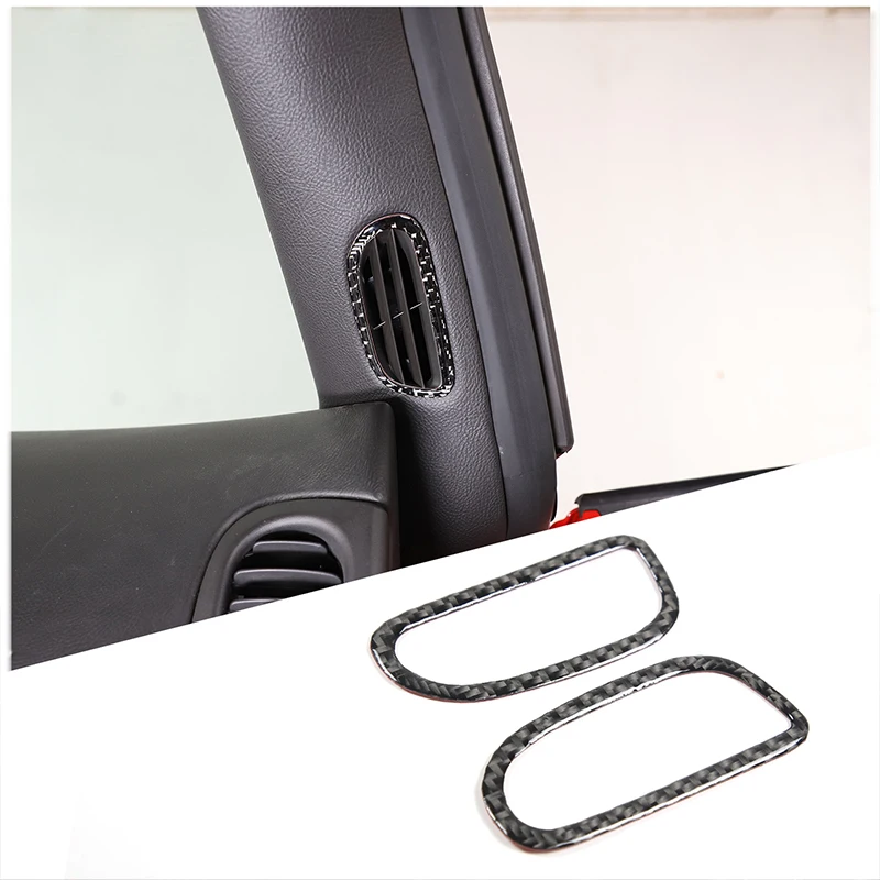 Soft Carbon Fiber Car Front A Pillar Window Air Vent Outlet Frame Cover Trim For Chevrolet Corvette C6 2005-2013 Car Accessories
Soft Carbon Fiber Car Front A Pillar Window Air Vent Outlet Frame Cover Trim For Chevrolet Corvette C6 2005-2013 Car Accessories