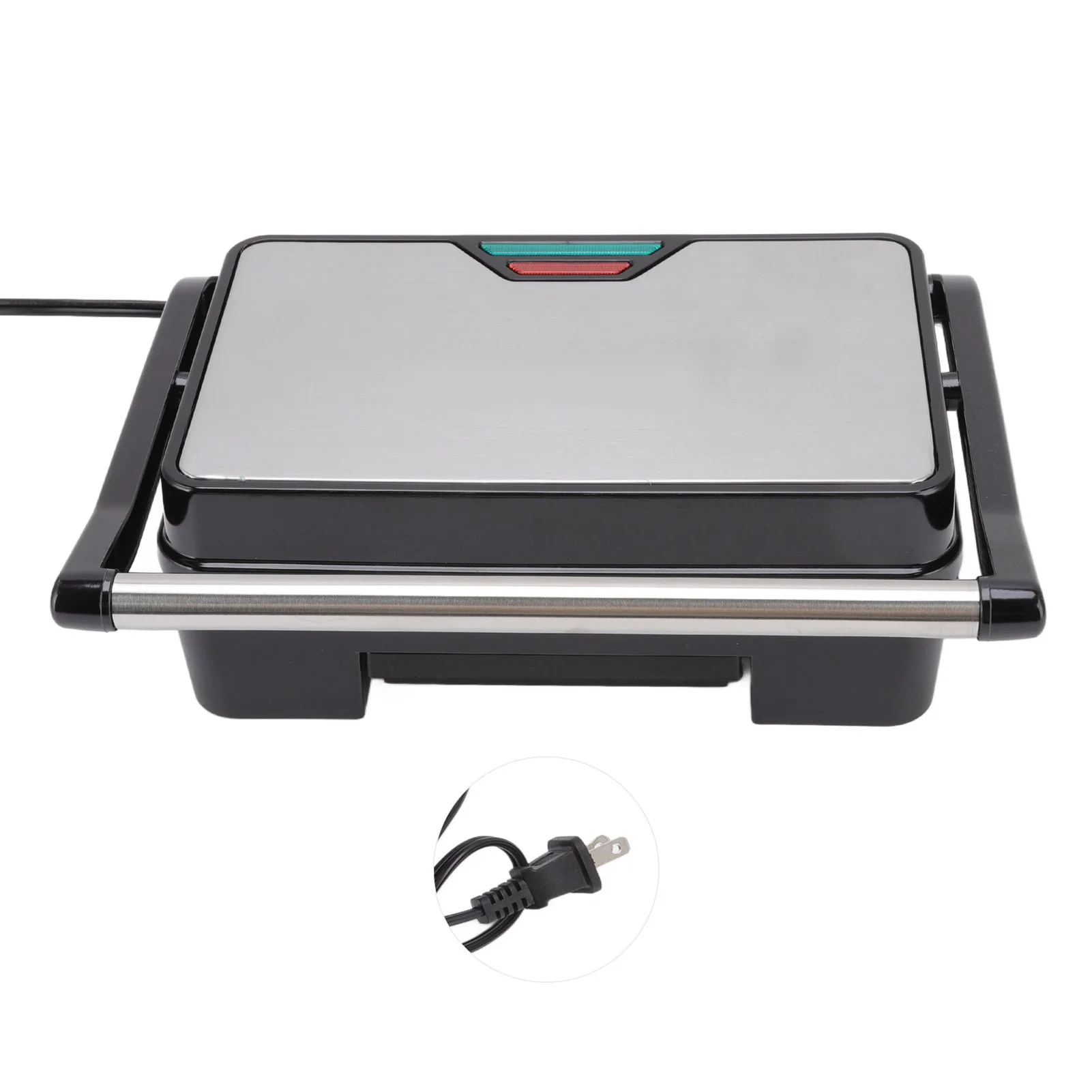 Двухсторонний нагревательный гриль Panini с американской вилкой, 110 В
Двухсторонний нагревательный гриль Panini с американской вилкой, 110 В