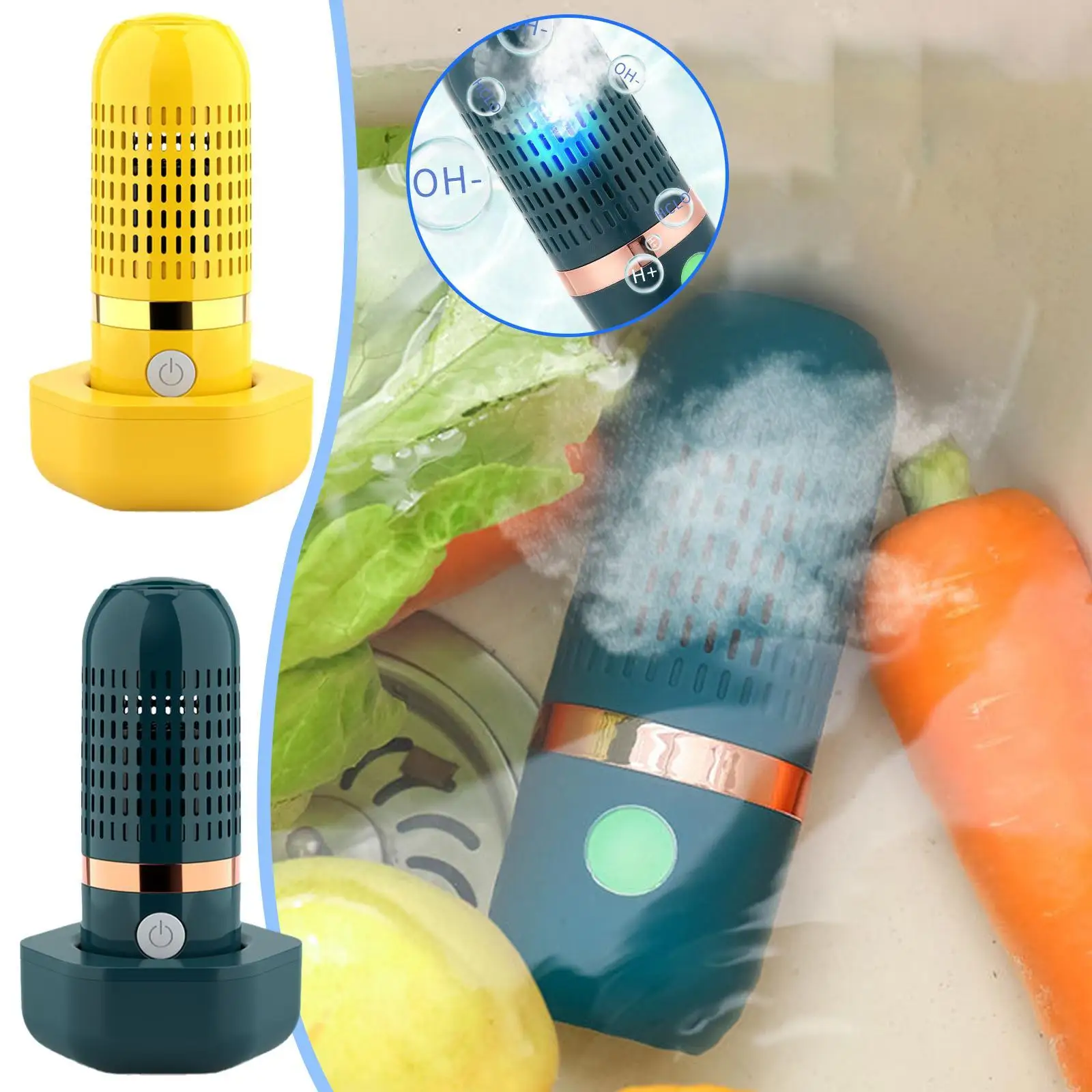 Portable Fruit Vegetable Washing Machine Protable Wireless Fruit Food Safe Purifier Household Automatic Food Cleaner Machine
Portable Fruit Vegetable Washing Machine Protable Wireless Fruit Food Safe Purifier Household Automatic Food Cleaner Machine