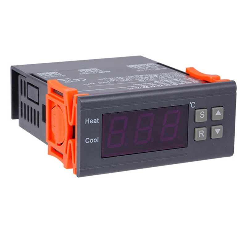 Digital Temperature Controller -40 To 120 Degrees Alarm Function Electronic Thermostat With Heater And Cooler
Digital Temperature Controller -40 To 120 Degrees Alarm Function Electronic Thermostat With Heater And Cooler