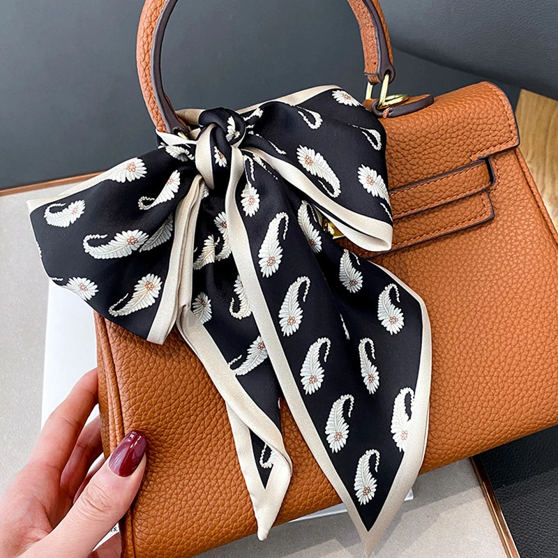 2022 Spring Women Skinny Long Scarf Narrow Silk Hairbands Ribbon Satin Feeling Fashion Printed Bag Ties Neckerchief
2022 Spring Women Skinny Long Scarf Narrow Silk Hairbands Ribbon Satin Feeling Fashion Printed Bag Ties Neckerchief