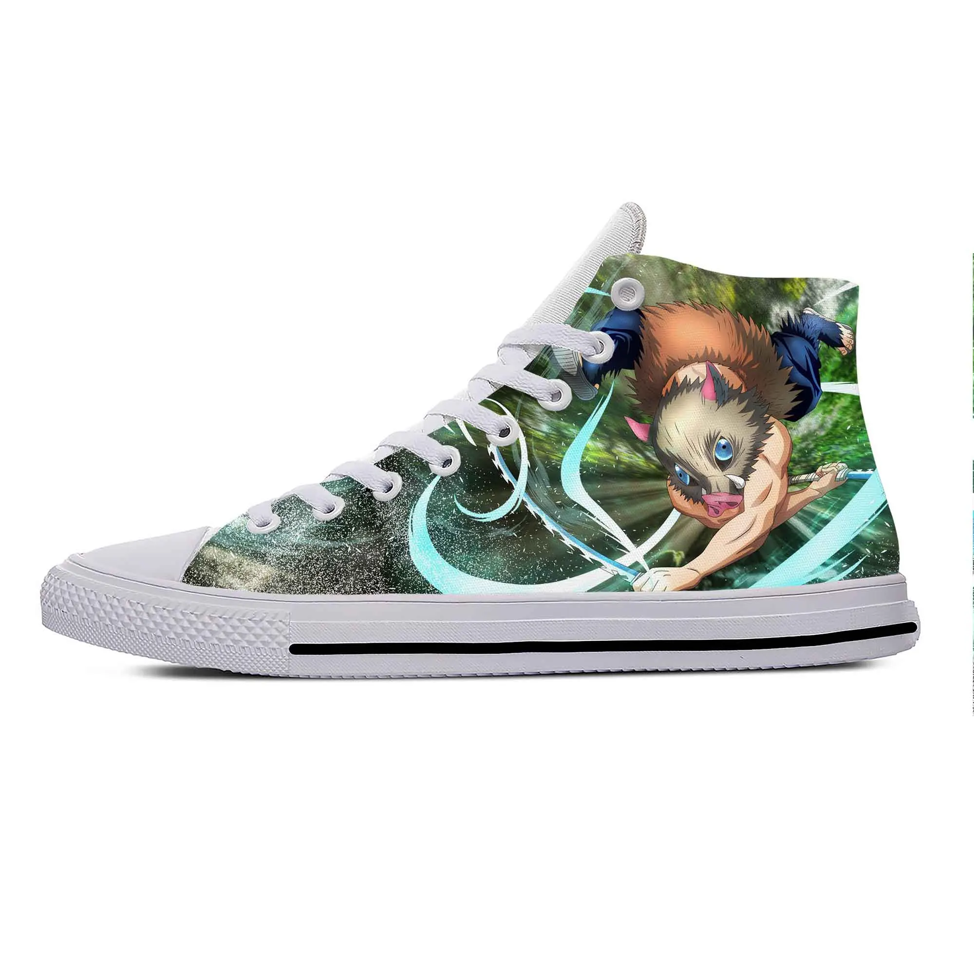 Demon Slayer Kimetsu No Yaiba Hashibira Inosuke Casual Cloth Shoes High Top Lightweight Breathable 3D Print Men Women Sneakers
Demon Slayer Kimetsu No Yaiba Hashibira Inosuke Casual Cloth Shoes High Top Lightweight Breathable 3D Print Men Women Sneakers