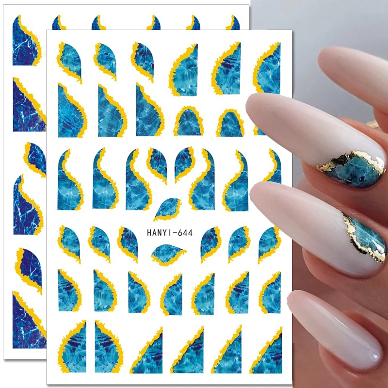 1pc Bronzing Geometry Nail Stickers Graffiti Painting Colorful Nail Decals 3D DIY Tips Nail Art Decorations Nail Design Manicure
1pc Bronzing Geometry Nail Stickers Graffiti Painting Colorful Nail Decals 3D DIY Tips Nail Art Decorations Nail Design Manicure