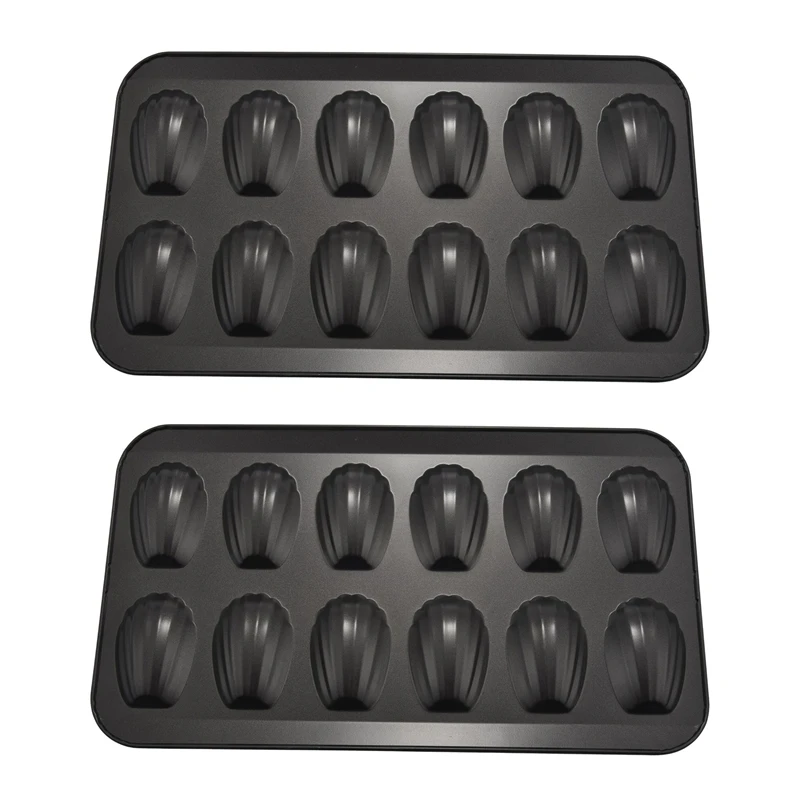 4 Packs Non-Stick Madeleine Pot, Baking Mold 12 With Shell Cake Baking Tray Chocolate Non-Stick Baking Tray
4 Packs Non-Stick Madeleine Pot, Baking Mold 12 With Shell Cake Baking Tray Chocolate Non-Stick Baking Tray
