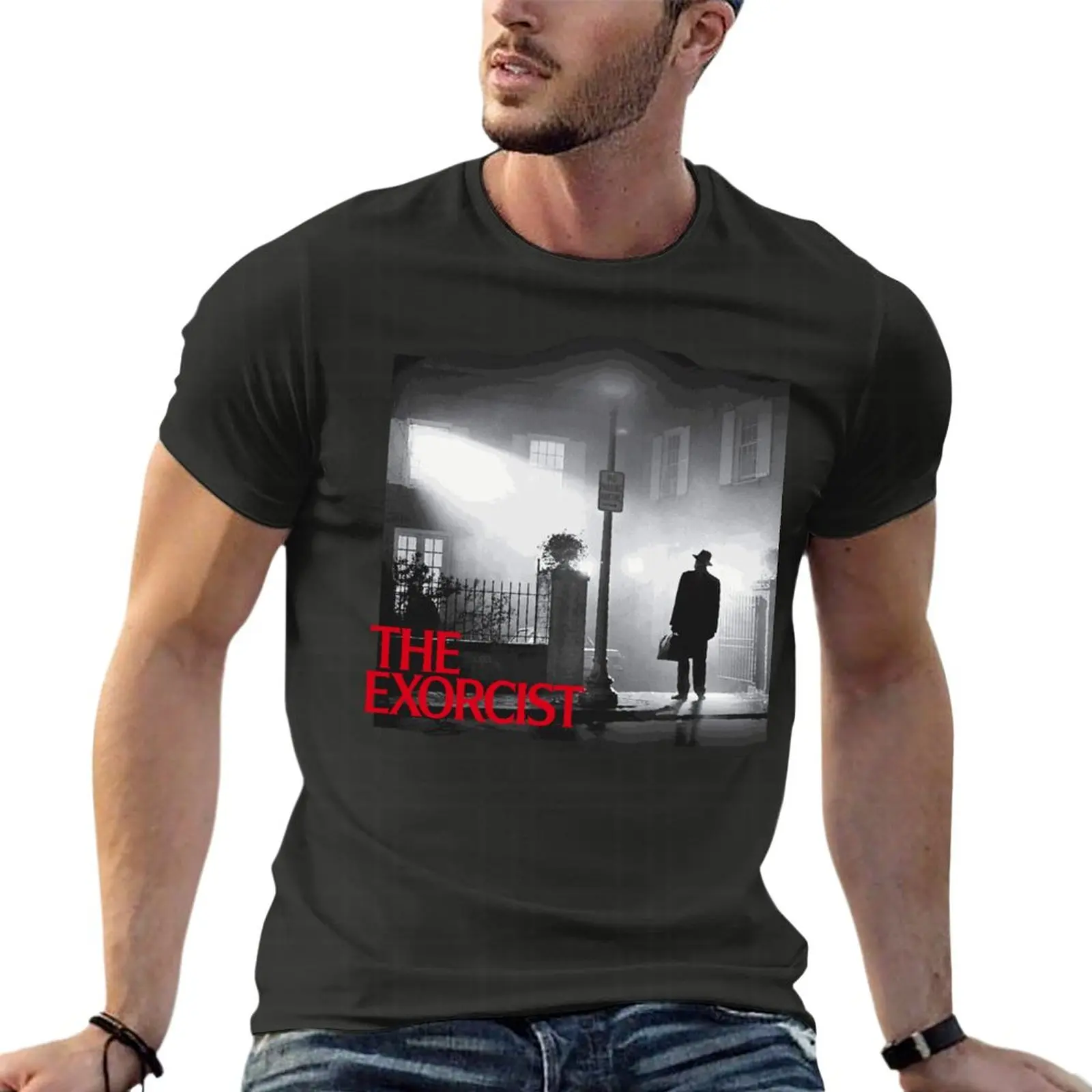 The Exorcist Movie Poster Night Watch Oversized T-Shirt Brand Men'S Clothes 100% Cotton Streetwear Plus Size Tops Tee
The Exorcist Movie Poster Night Watch Oversized T-Shirt Brand Men'S Clothes 100% Cotton Streetwear Plus Size Tops Tee