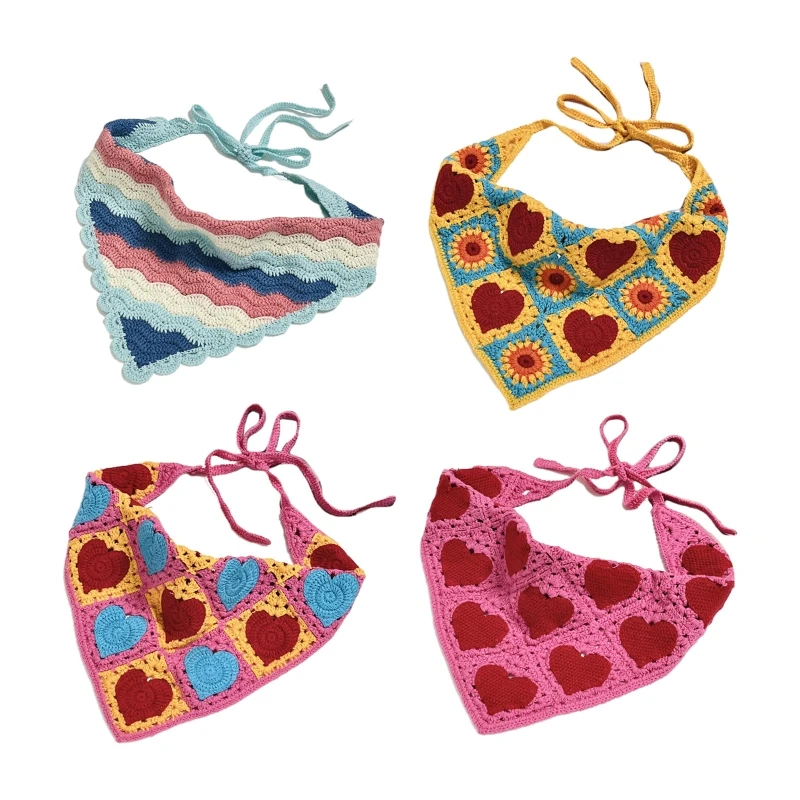 Креативная Женская треугольная бандана, тюрбан, вязаная повязка для волос с модным Па
Креативная Женская треугольная бандана, тюрбан, вязаная повязка для волос с модным Па