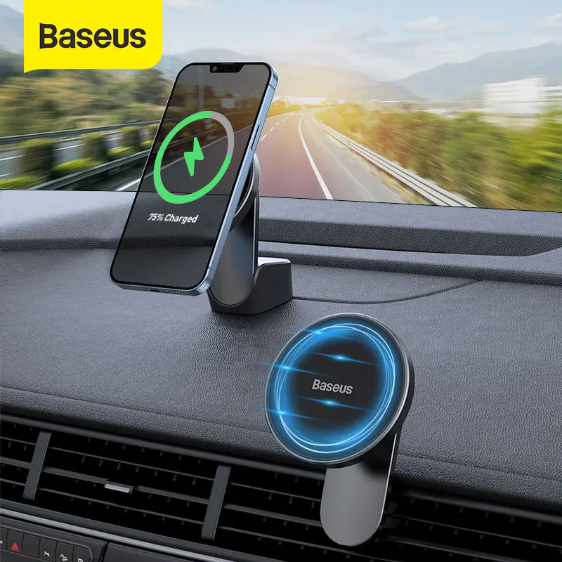 Baseus Magnetic Car Phone Holder Wireless Charger for iPhone 13 iPhone 12 Pro Max Wireless Charging Car Charger Phone Holder
Baseus Magnetic Car Phone Holder Wireless Charger for iPhone 13 iPhone 12 Pro Max Wireless Charging Car Charger Phone Holder