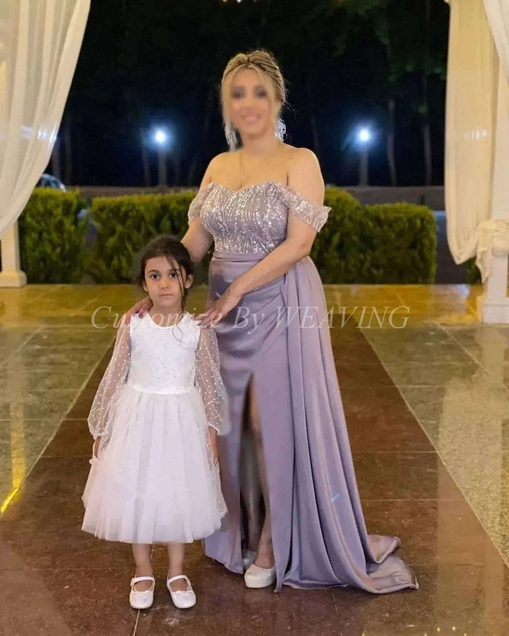 Lilac Satin Off The Shoulder Prom Dresses Sheath Sequins Side Split Floor Length Saudi Arabic Women Evening Gowns Formal Party
Lilac Satin Off The Shoulder Prom Dresses Sheath Sequins Side Split Floor Length Saudi Arabic Women Evening Gowns Formal Party